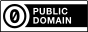 Creative Csommons Public Domain Dedication banner.