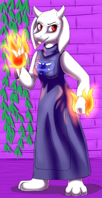 The SMOKING hot seductive bodacious BOMBSHELL babe Toriel Dreemurr!